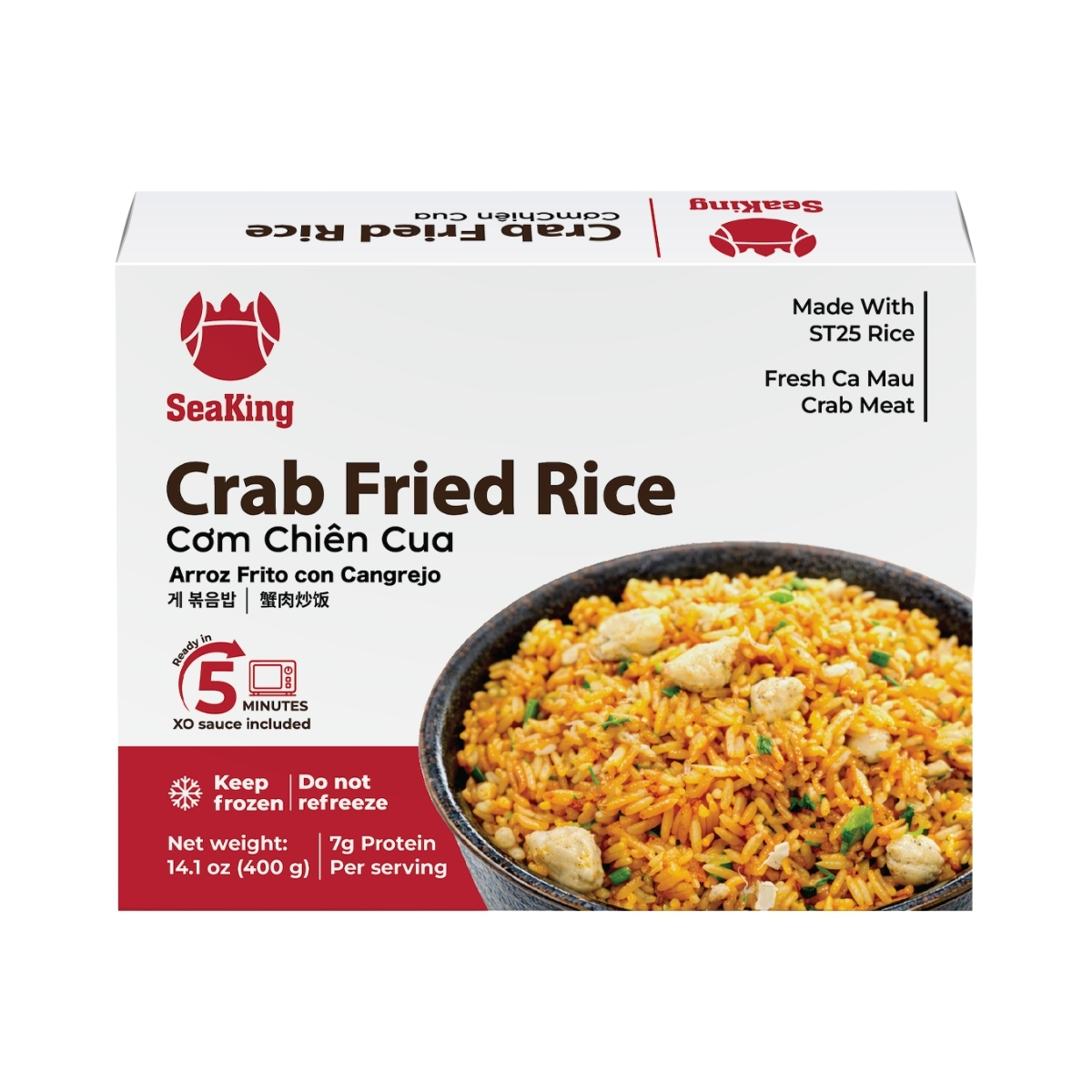 VC069 - Com chien cua/ Crab Fried Rice * 380g x 10 Units