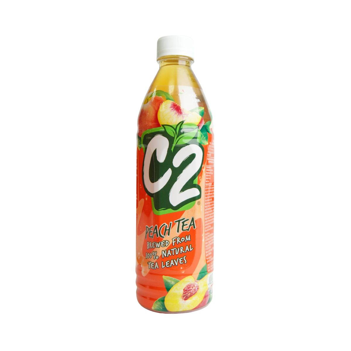 C201 - Tra Den Huong Dao Hieu C2/ C2 Black Tea Peach Flavor * 455ml x 24 Units