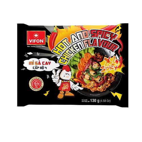 VF006 - (BUNDLE) Mi Ga Cay Cap Do 4 / Spicy Chicken Noodles Level 4