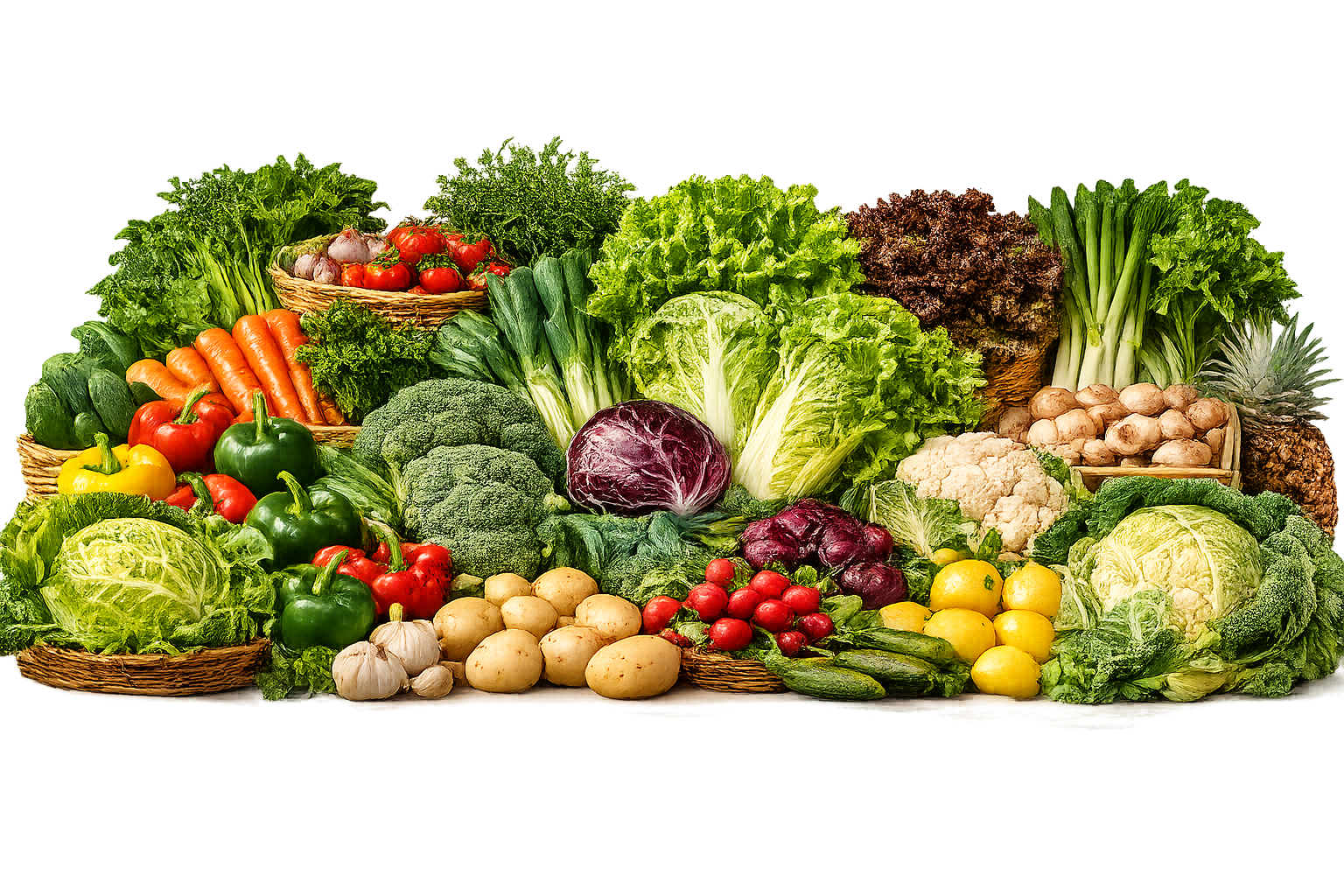 Fresh produce display